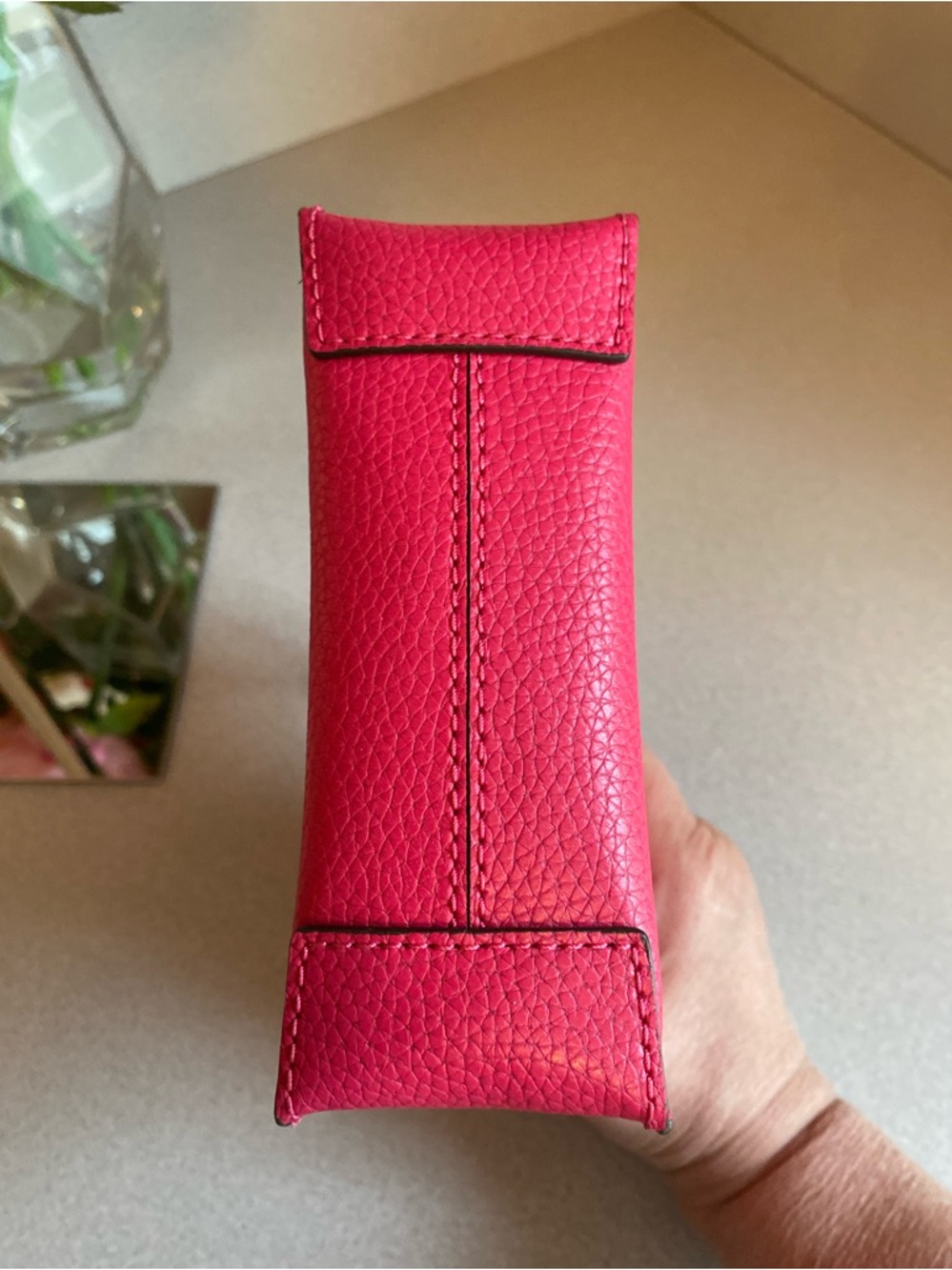 Michael Kors Mercer Extra-Small Pebbled Leather Crossbody Bag - Picture 8 of 11